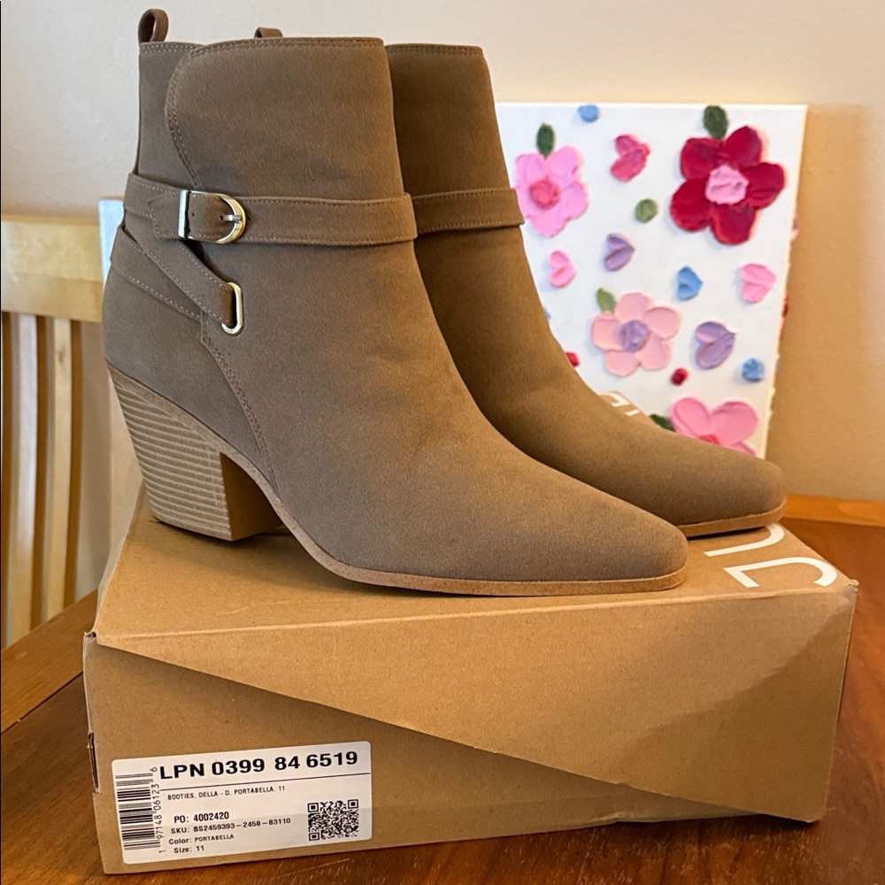 JustFab Della Ankle Booties